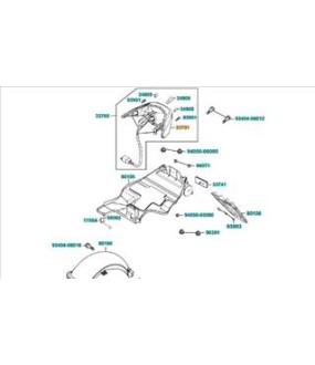 ΚΡΥΣΤΑΛΛΟ ΟΠΙΣΘΙΟΥ ΦΑΝΑΡΙΟΥ KYMCO VITALITY