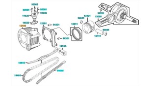 ΚΥΛΙΝΔΡΟΣ KYMCO AGILITY/SUPR 8/LIKE/DJS/PEOPLE