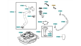 ΚΟΛΑΡΟ ΤΑΠΑΣ ΒΕΝΖΙΝΗΣ KYMCO AGILITY50/125/150/200 SPARE PARTS