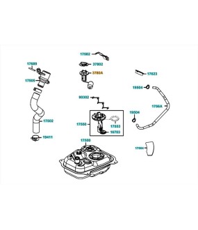 ΦΛΟΤΕΡ ΚΑΥΣΙΜΟΥ KYMCO AGILITY 16+