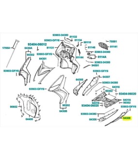 ΚΑΛΥΜΜΑ Β ΔΑΠΕΔΟΥ ΑΡΙΣΤ. ΚΟΚΚΙΝΟ KYMCO AGILITY 16+