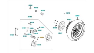 ΛΑΜΑΚΙ ΤΑΚΑΚΙΩΝ KYMCO PEOPLE/MOVIE/DOWNTOWN 150/200/300/350/360 ΛΑΜΑΚΙ ΤΑΚΑΚΙΩΝ KYMCO PEOPLE/MOVIE/DOWNTOWN 150/200/300/350/360 SPARE PARTS