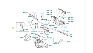 ΚΑΘΡΕΦΤΗΣ ΔΕΞΙΟΣ KYMCO PEOPLE GTi 125/200/300 SPARE PARTS