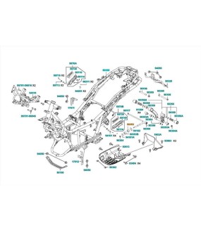 ΣΙΝΕΜΠΛΟΚ ΒΑΣΗΣ ΚΙΝΗΤΗΡΑ KYMCO DOWNTOWN/DT X