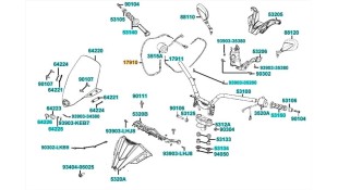 ΣΥΡΜΑ (ΝΤΙΖΑ) ΓΚΑΖΙΟΥ Α KYMCO X-TOWN 300 SPARE PARTS