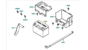 ΜΠΑΤΑΡΙΑ KYMCO TTZ12S ΜΠΑΤΑΡΙΑ KYMCO TTZ12S