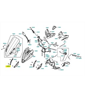 ΚΛΙΠ ΑΝΕΜΟΘΩΡΑΚΑ KYMCO AK550 ΑΝΤΑΛΛΑΚΤΙΚΑ