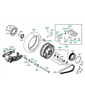 ΤΣΙΜΟΥΧΑ KYMCO AK/CV3 ΑΝΤΑΛΛΑΚΤΙΚΑ