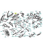ΠΟΔΙΑ ΕΜΠΡΟΣΘΙΑ ΑΡΙΣΤΕΡΗ ΜΠΛΕ ΜΑΤ KYMCO AK550