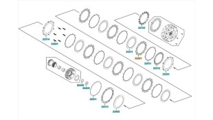 ΔΙΣΚΟΣ ΣΥΜΠΛΕΚΤΗ ΦΙΜΠΕΡ(SET/6) KYMCO AK550