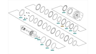 ΔΙΣΚΟΣ ΣΥΜΠΛΕΚΤΗ ΦΙΜΠΕΡ(SET/6) KYMCO AK550 ΑΝΤΑΛΛΑΚΤΙΚΑ