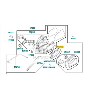 ΦΙΛΤΡΟ ΑΕΡΑ KYMCO LIKE 125i E4 ΑΝΤΑΛΛΑΚΤΙΚΑ