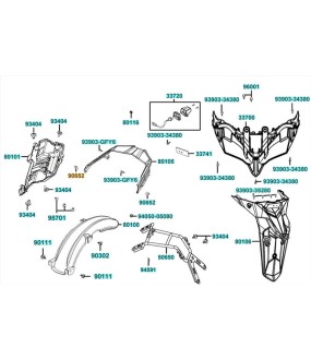 ΚΛΙΠ ΠΛΑΣΤΙΚΩΝ KYMCO