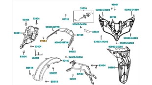 ΚΛΙΠ ΠΛΑΣΤΙΚΩΝ KYMCO ΚΛΙΠ ΠΛΑΣΤΙΚΩΝ KYMCO