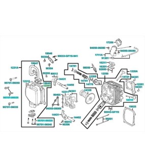 ΦΛΑΝΤΖΑ ΚΑΠΑΚΙΟΥ ΚΕΦΑΛΗΣ ΚΥΛΙΝΔΡΟΥ KYMCO AGILITY 125/200 ΑΝΤΑΛΛΑΚΤΙΚΑ