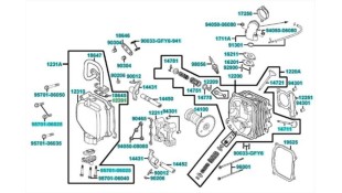 ΦΛΑΝΤΖΑ ΚΑΠΑΚΙΟΥ ΚΕΦΑΛΗΣ ΚΥΛΙΝΔΡΟΥ KYMCO AGILITY 125/200
