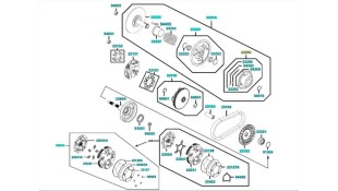 ΚΑΠΑΚΙ ΗΜΙΤΡΟΧΑΛΙΑΣ ΣΤΑΘΕΡΗΣ ΚΟΜΠΛΕ KYMCO MXU/UXV/MAXXER
