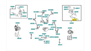 ΜΑΝΕΤΑ ΦΡΕΝΟΥ ΑΡΙΣΤΕΡΗ KYMCO PEOPLE S