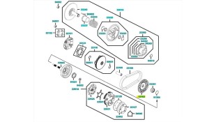 ΗΜΙΤΡΟΧΑΛΙΑ ΜΕ ΕΞ/ΚΑ ΠΤΕΡΥΓΙΑ KYMCO MXU 450/465 ΑΝΤΑΛΛΑΚΤΙΚΑ