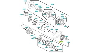ΗΜΙΤΡΟΧΑΛΙΑ ΜΕ ΕΞ/ΚΑ ΠΤΕΡΥΓΙΑ KYMCO MXU 450/465