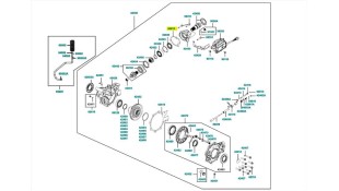 ΦΛΑΝΤΖΑ ΚΑΠΑΚΙΟΥ ΕΜΠΡΟΣΘΙΟΥΔΙΑΦΟΡΙΚΟΥ KYMCO MXU