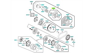 ΗΜΙΤΡΟΧΑΛΙΑ ΚΙΝΗΤΗ ΟΠΙΣΘΙA KYMCO MXU 450/465 ΑΝΤΑΛΛΑΚΤΙΚΑ