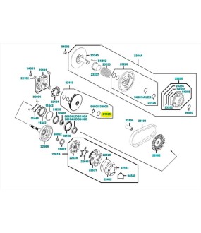 ΤΣΙΜΟΥΧΑ KYMCO 21125-ALE8-E00 ΑΝΤΑΛΛΑΚΤΙΚΑ