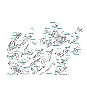 ΠΟΔΙΑ Α ΕΜΠΡ.ΔΕΞΙΑ ΜΑΥΡΗ KYMCO XCITING 400 ΑΝΤΑΛΛΑΚΤΙΚΑ