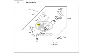 ΠΡΟΣΤ/ΚΟ ΕΞΑΤΜΙΣΗΣ KYMCO PEOPLE S 300i ABS SPARE PARTS