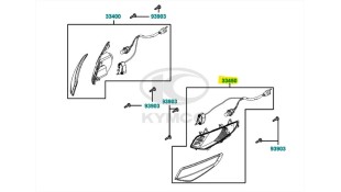 ΦΛΑΣ ΕΜΠΡΟΣΘΙΟ ΑΡΙΣΤΕΡΟ KYMCO AGILITY 16+