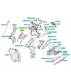 ΠΟΔΙΑ ΕΜΠΡΟΣΘΙΑ ΠΕΤΡΟΛ KYMCO AGILITY 16+ SPARE PARTS