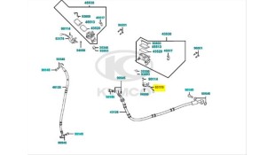ΜΑΝΕΤΑ ΦΡΕΝΟΥ ΑΡΙΣΤΕΡΗ ΑΣΗΜΙ KYMCO GRAND DINK