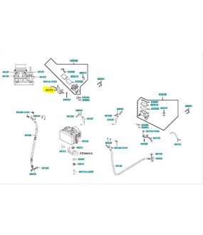 ΜΑΝΕΤΑ ΦΡΕΝΟΥ ΔΕΞΙΑ ΑΣΗΜΙ KYMCO PEOPLE/GRAND DINK ΑΝΤΑΛΛΑΚΤΙΚΑ