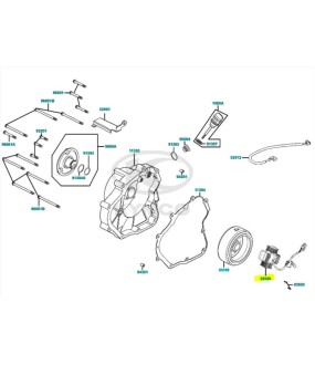 ΠΗΝΙΑ KYMCO MXER 125/150 (92ΜΜ) D402 ΗΛΕΚΤΡΙΚΑ