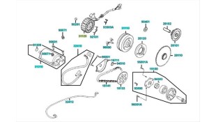 ΜΑΝΙΑΤΟ ΚΟΜΠΛΕ D414 KYMCO MXU 250 ΗΛΕΚΤΡΙΚΑ