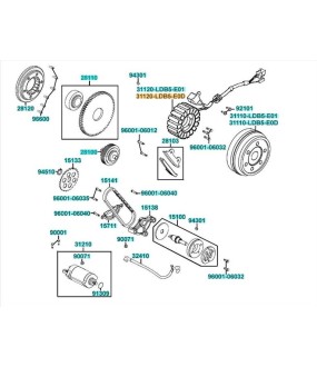 ΜΑΝΙΑΤΟ ΚΟΜΠΛΕ (D406) Χ KYMCO MXU/UXV 500 ΗΛΕΚΤΡΙΚΑ