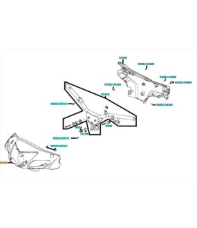 ΜΑΣΚΑ ΤΙΜΟΝΙΟΥ ΑΝΘΡΑΚΙ KYMCO STRAIGHT/ACTIV