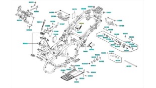 ΜΑΡΣΠΙΕ ΟΠΙΣΘΙΟ ΔΕΞΙΟ KYMCO XCITING 400