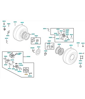 ΜΗΧΑΝΙΣΜΟΣ ΡΥΘΜΙΣΗΣ ΧΕΙΡΟΦΡΕΝΟΥ KYMCO MXU 300/500 ΑΝΤΑΛΛΑΚΤΙΚΑ