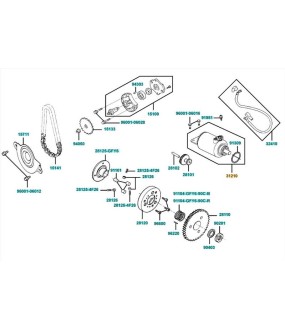 ΜΟΤΕΡ ΜΙΖΑΣ KYMCO MXU/MAXXER ΗΛΕΚΤΡΙΚΑ