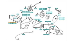 ΜΟΤΕΡ ΜΙΖΑΣ KYMCO MXU/MAXXER