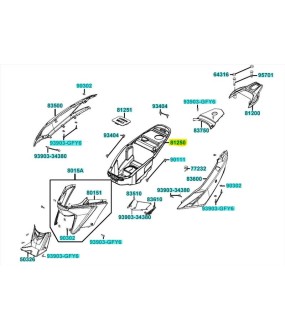 ΚΟΥΒΑΣ ΣΕΛΛΑΣ KYMCO AGILITY ΑΝΤΑΛΛΑΚΤΙΚΑ