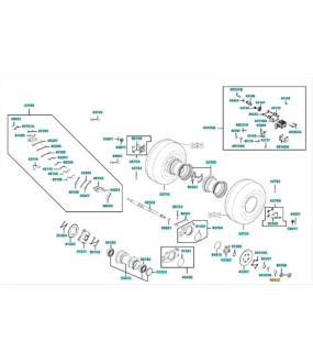 ΡΟΔΕΛΑ ΟΠΙΣΘΙΟΥ ΑΞΟΝΑ KYMCO MAXXER 250/300