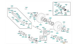 ΡΟΔΕΛΑ ΟΠΙΣΘΙΟΥ ΑΞΟΝΑ KYMCO MAXXER 250/300