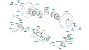 ΚΛΩΒΟΣ ΨΑΛΙΔΙΟΥ ΠΙΣΩ KYMCO MXU/MXER