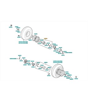 ΤΑΜΠΟΥΡΟ ΕΜΠΡΟΣΘΙΟ KYMCO MXU 50/150/170 ΑΝΤΑΛΛΑΚΤΙΚΑ