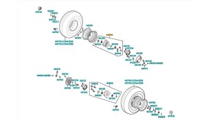 ΤΑΜΠΟΥΡΟ ΕΜΠΡΟΣΘΙΟ KYMCO MXU 50/150/170