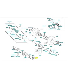 ΤΣΙΜΟΥΧΑ ΑΞΟΝΑ ΤΡΟΧΩΝ KYMCO