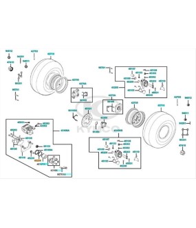 ΤΣΙΜΟΥΧΑ ΠΙΣΤΟΝΙΟΥ ΟΠΙΣΘΙAΣ ΔΑΓΚΑΝΑΣ KYMCO MXU 250/300