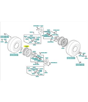 ΖΑΝΤΑ ΤΡΟΧΟΥ ΕΜΠΡΟΣΘΙΑ KYMCO MXU ΑΝΤΑΛΛΑΚΤΙΚΑ